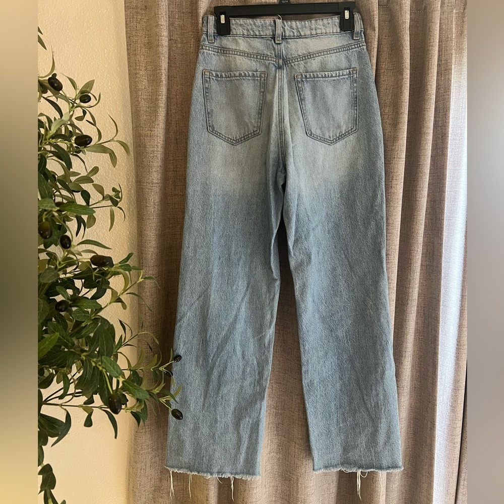 Garage Denim Wide Leg Jeans - Picture 3 of 4